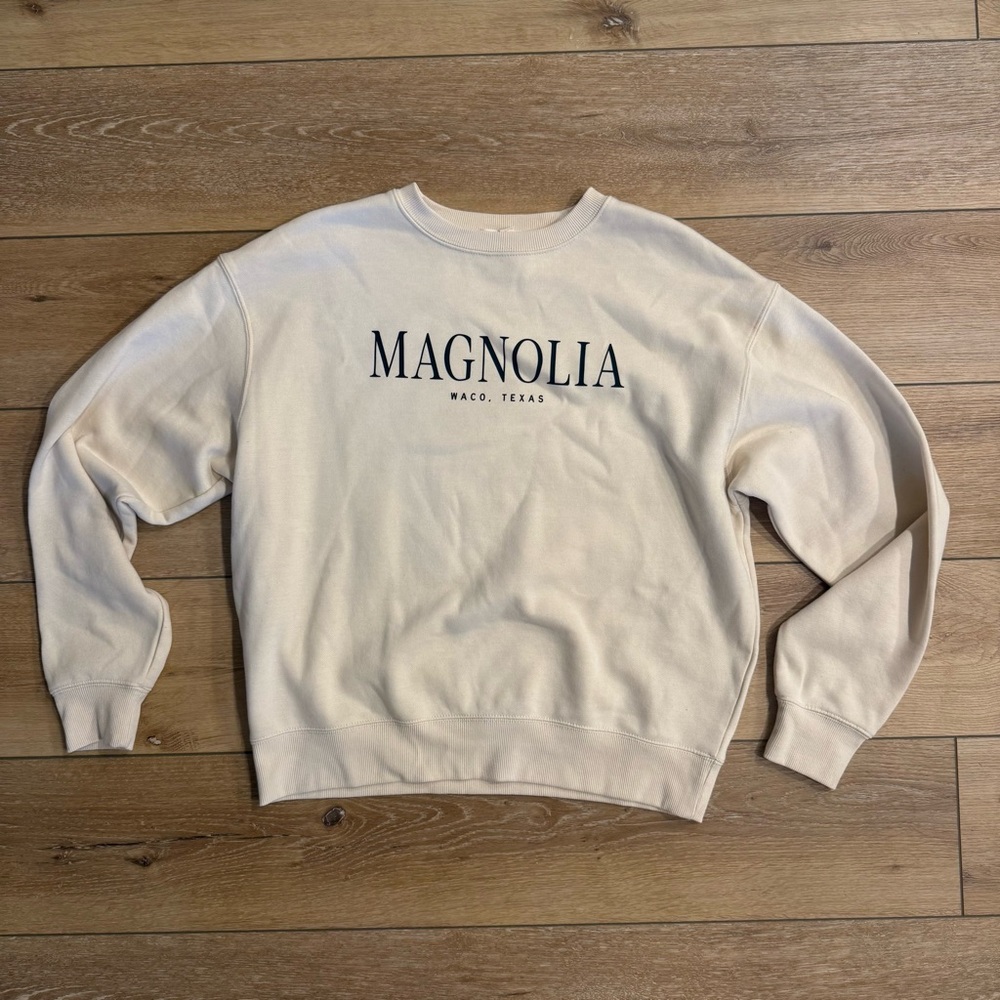 Magnolia Waco Texas Cream Crewneck Sweatshirt
